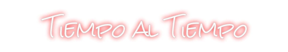 Design Your Own Sign Tiempo al Tie...