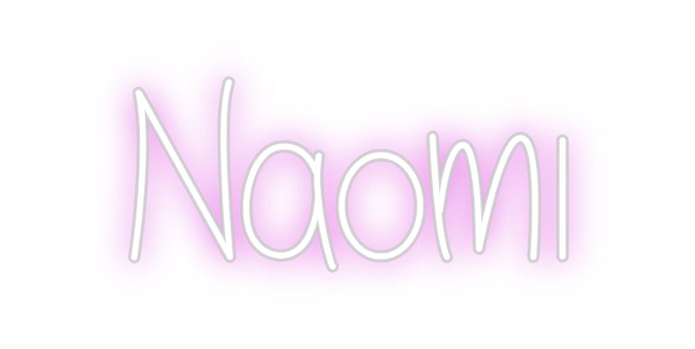 Design Your Own Sign Naomi
