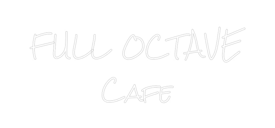 Design Your Own Sign FULL OCTAVE
...