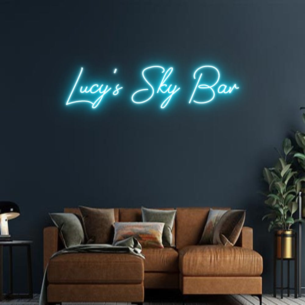 Design Your Own Sign Lucy's Sky Bar