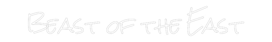 Design Your Own Sign Beast of the ...