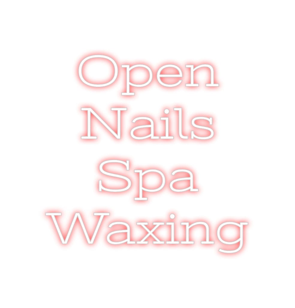 Design Your Own Sign Open
Nails
...