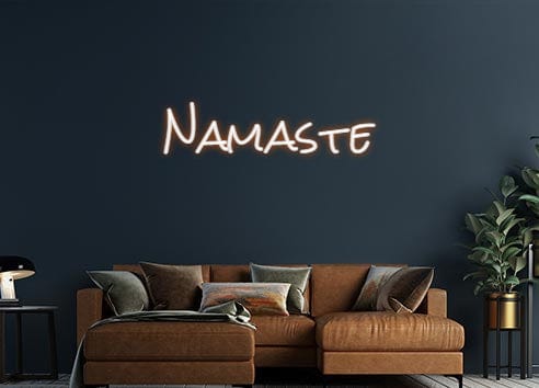 Design Your Own Sign Namaste