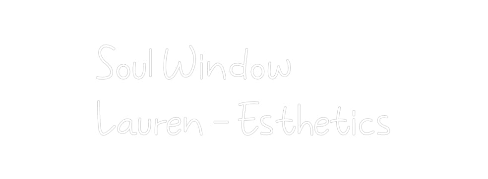 Design Your Own Sign Soul Window
...