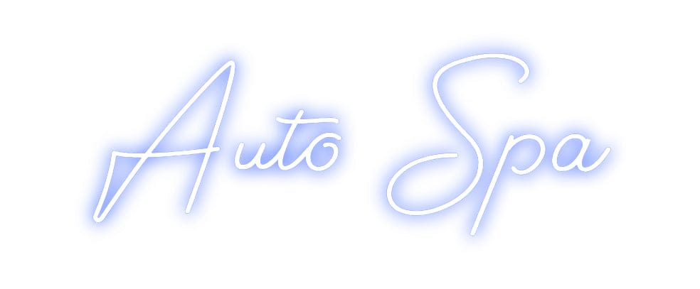 Design Your Own Sign Auto Spa