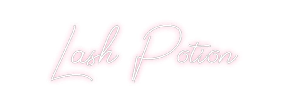 Design Your Own Sign Lash Potion