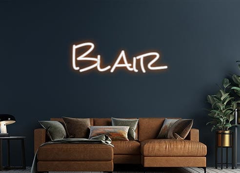 Design Your Own Sign Blair