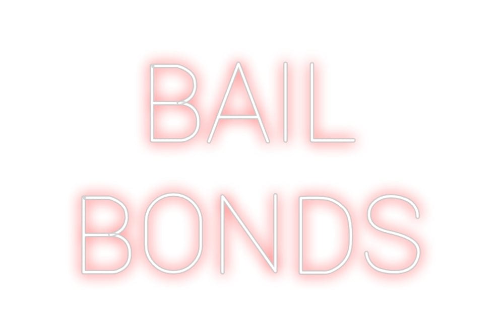 Design Your Own Sign BAIL
BONDS