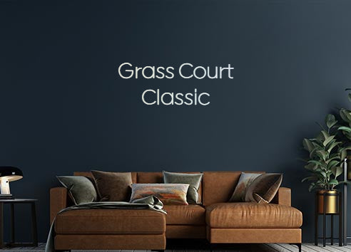 Design Your Own Sign Grass Court
...