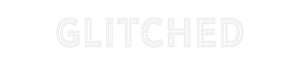 Design Your Own Sign Glitched