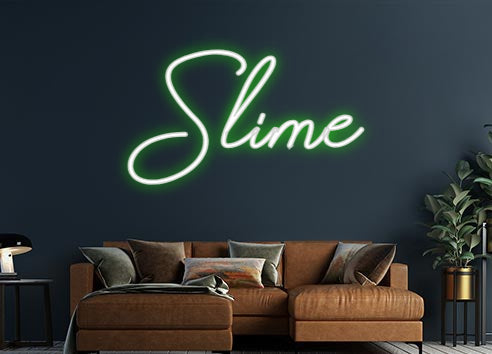 Design Your Own Sign Slime