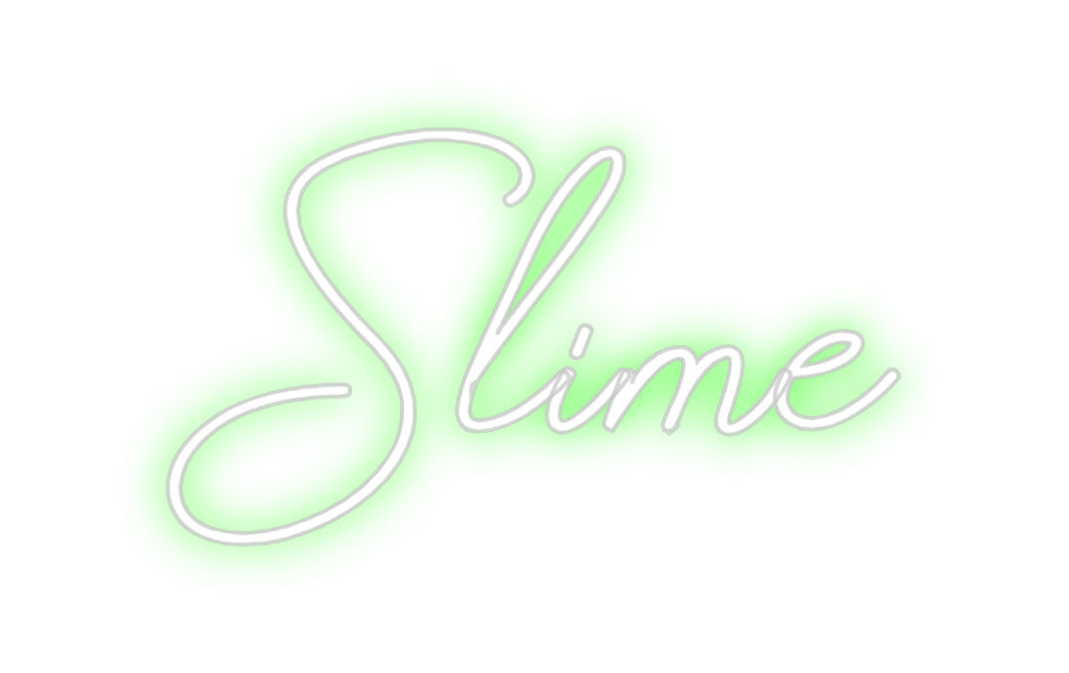 Design Your Own Sign Slime