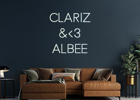Design Your Own Sign CLARIZ
&<3
...