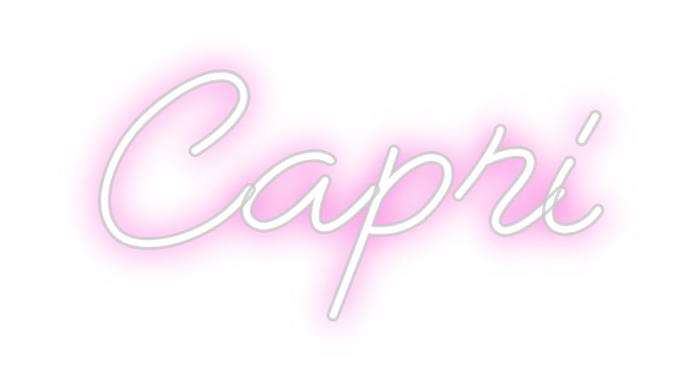 Design Your Own Sign Capri