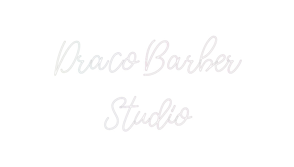 Design Your Own Sign Draco Barber ...