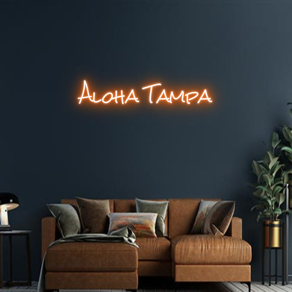 Design Your Own Sign Aloha Tampa