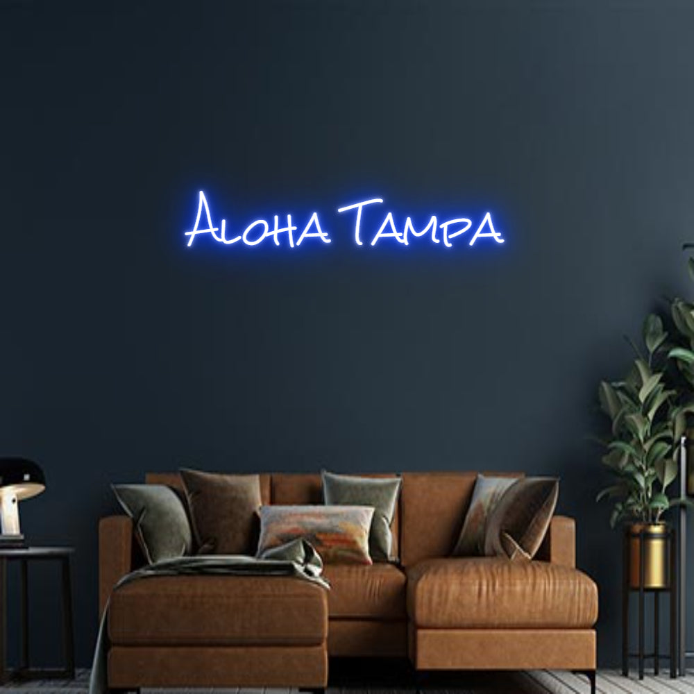 Design Your Own Sign Aloha Tampa