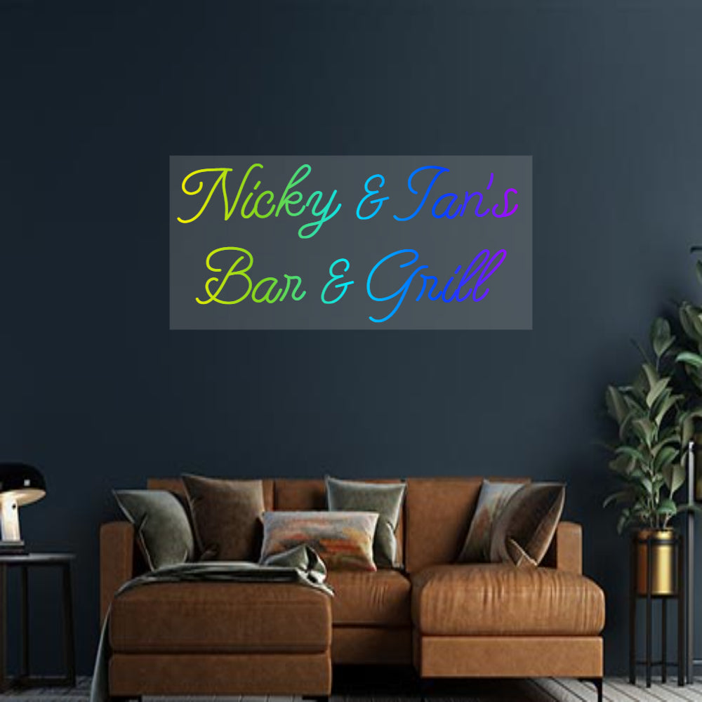 Design Your Own Sign Nicky & Ian's...