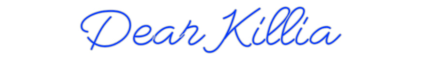 Design Your Own Sign Dear Killia