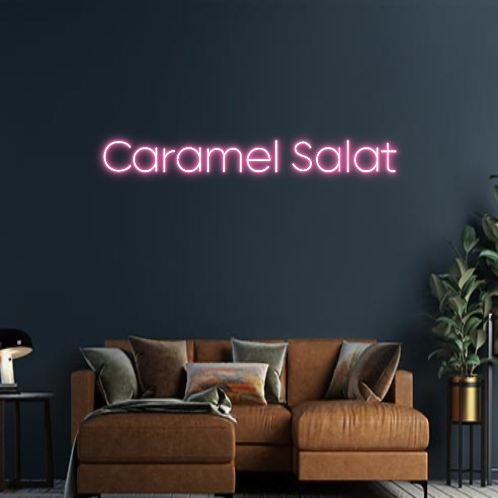 Design Your Own Sign Caramel Salat
