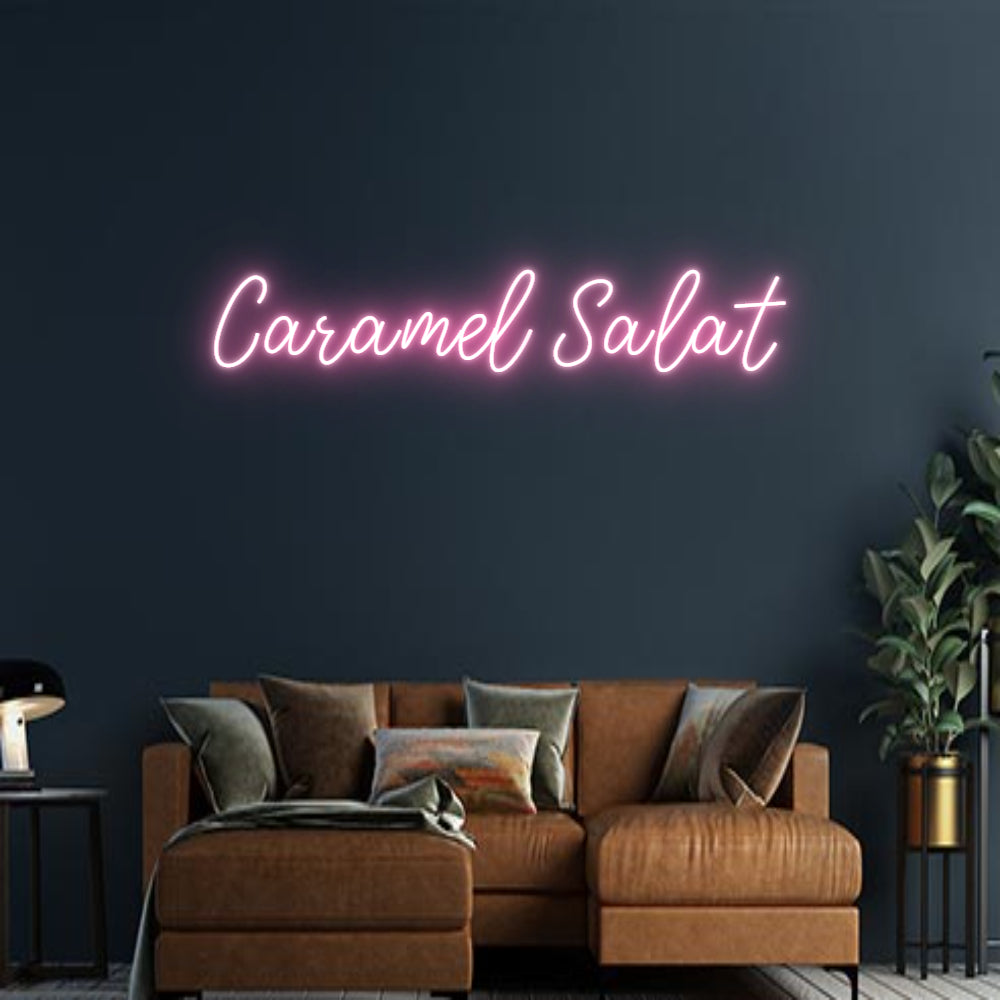 Design Your Own Sign Caramel Salat