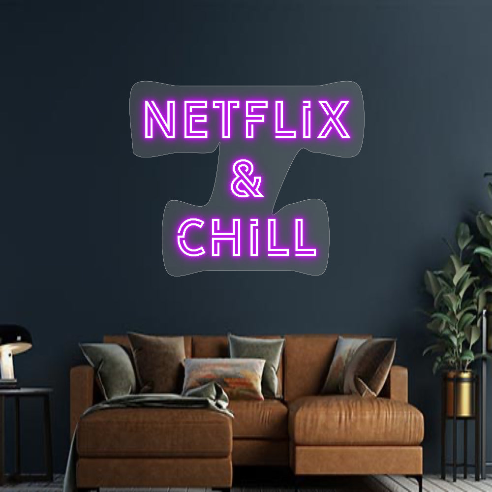 Design Your Own Sign NETFLIX
&
C...