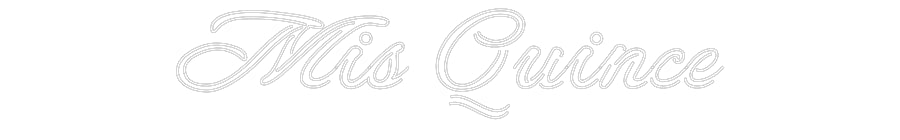 Design Your Own Sign Mis Quince