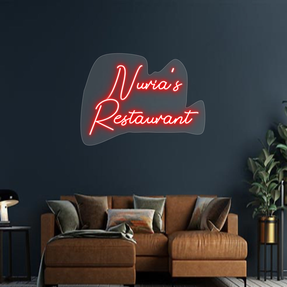 Design Your Own Sign Nuria’s
Res...