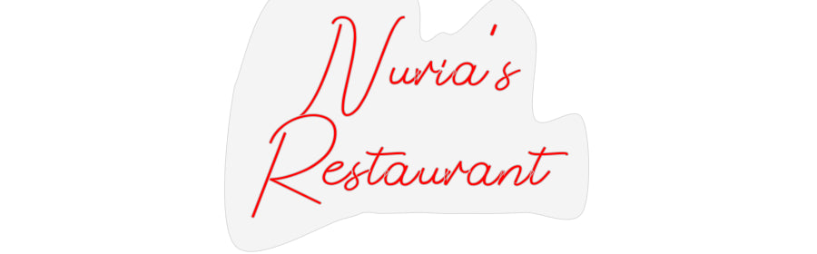 Design Your Own Sign Nuria’s
Res...
