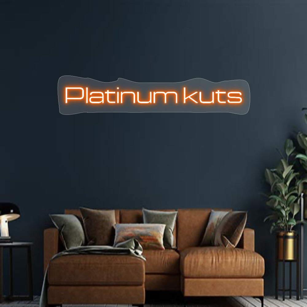 Design Your Own Sign Platinum kuts
