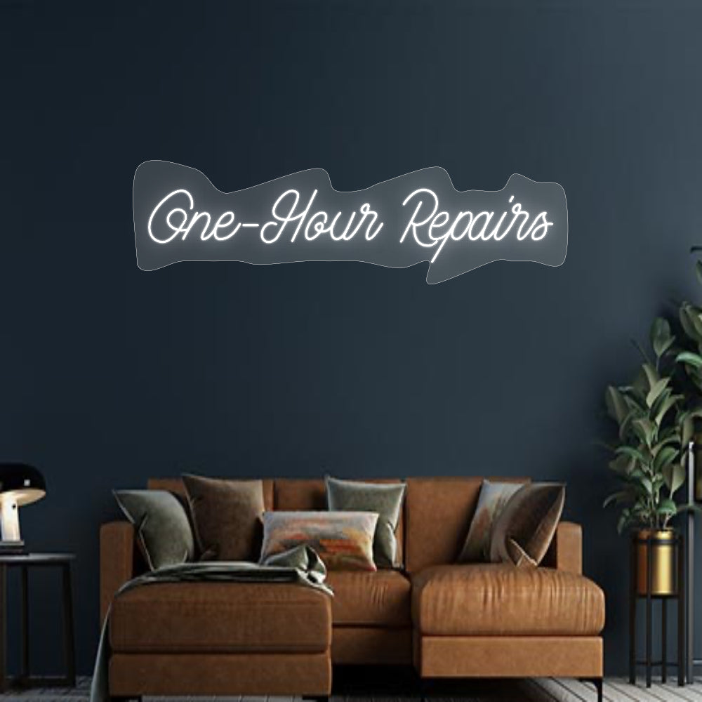 Design Your Own Sign One-Hour Repa...