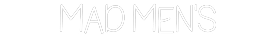 Design Your Own Sign Mad men's