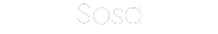 Design Your Own Sign Sosa