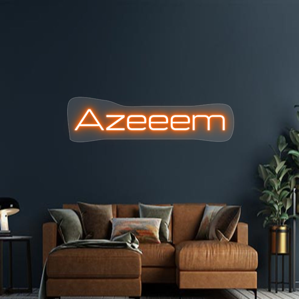Design Your Own Sign Azeeem