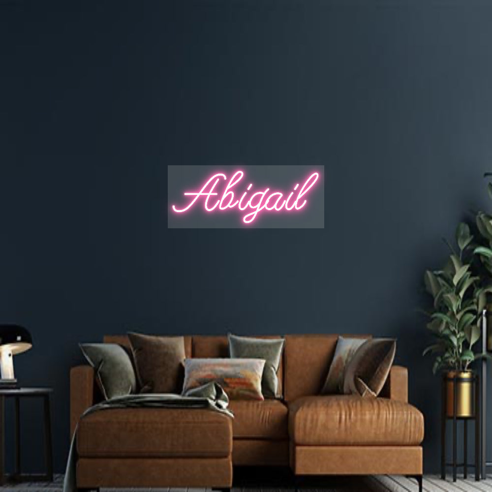 Design Your Own Sign Abigail