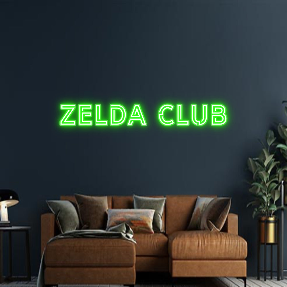Design Your Own Sign ZELDA CLUB