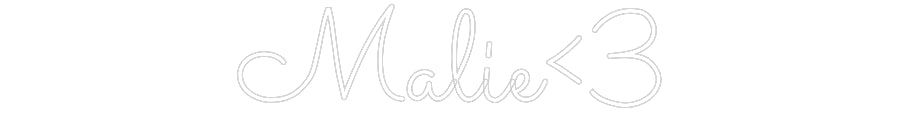 Design Your Own Sign Malie<3