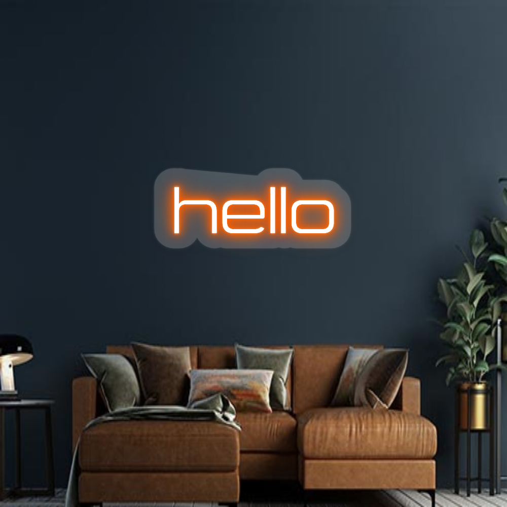 Design Your Own Sign hello