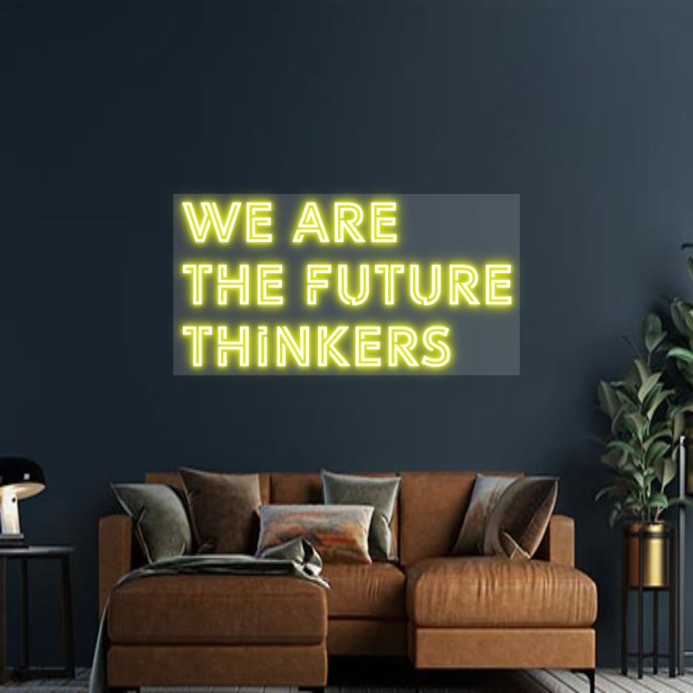 Design Your Own Sign WE ARE
THE ...