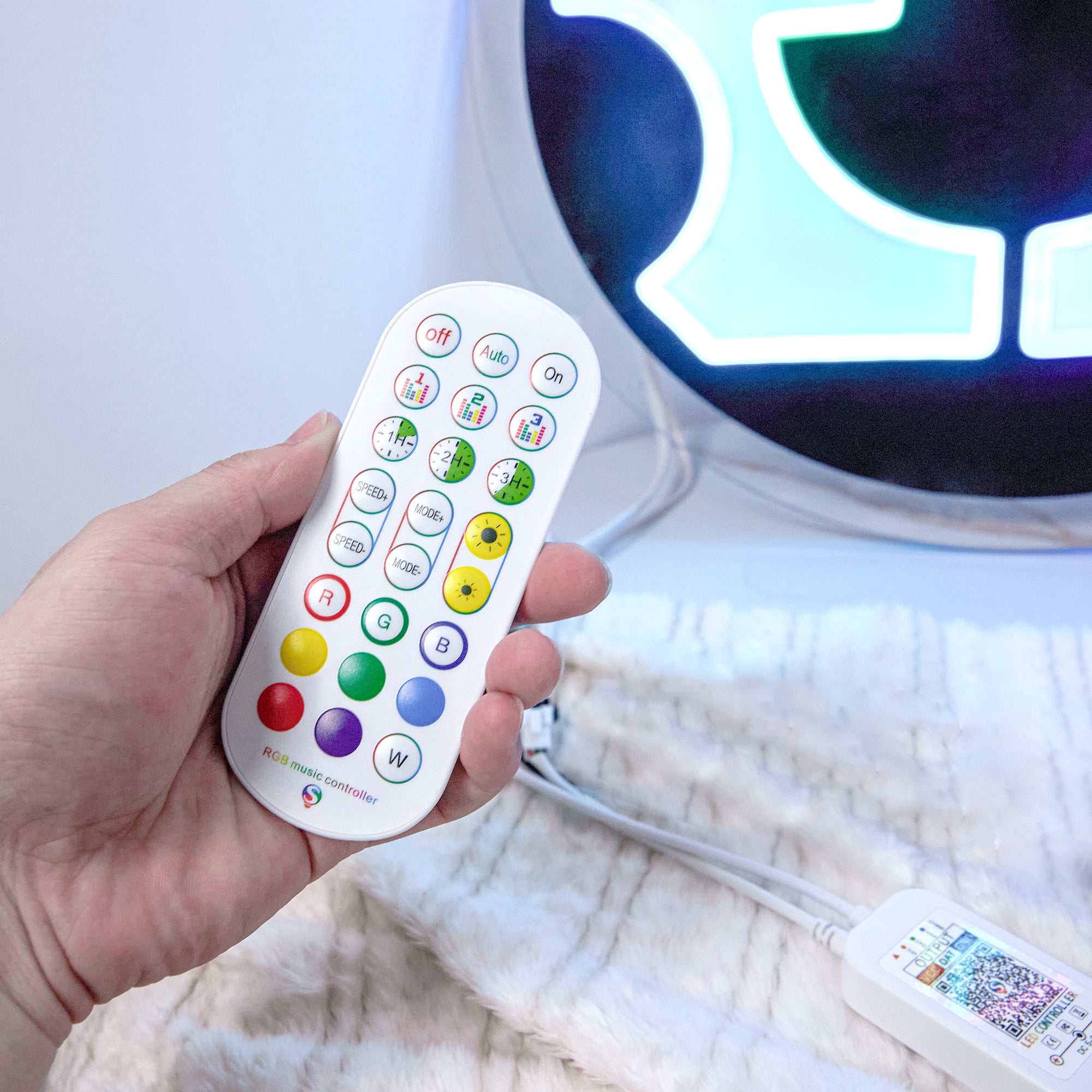LED Neon Sign Dimmer & Remote