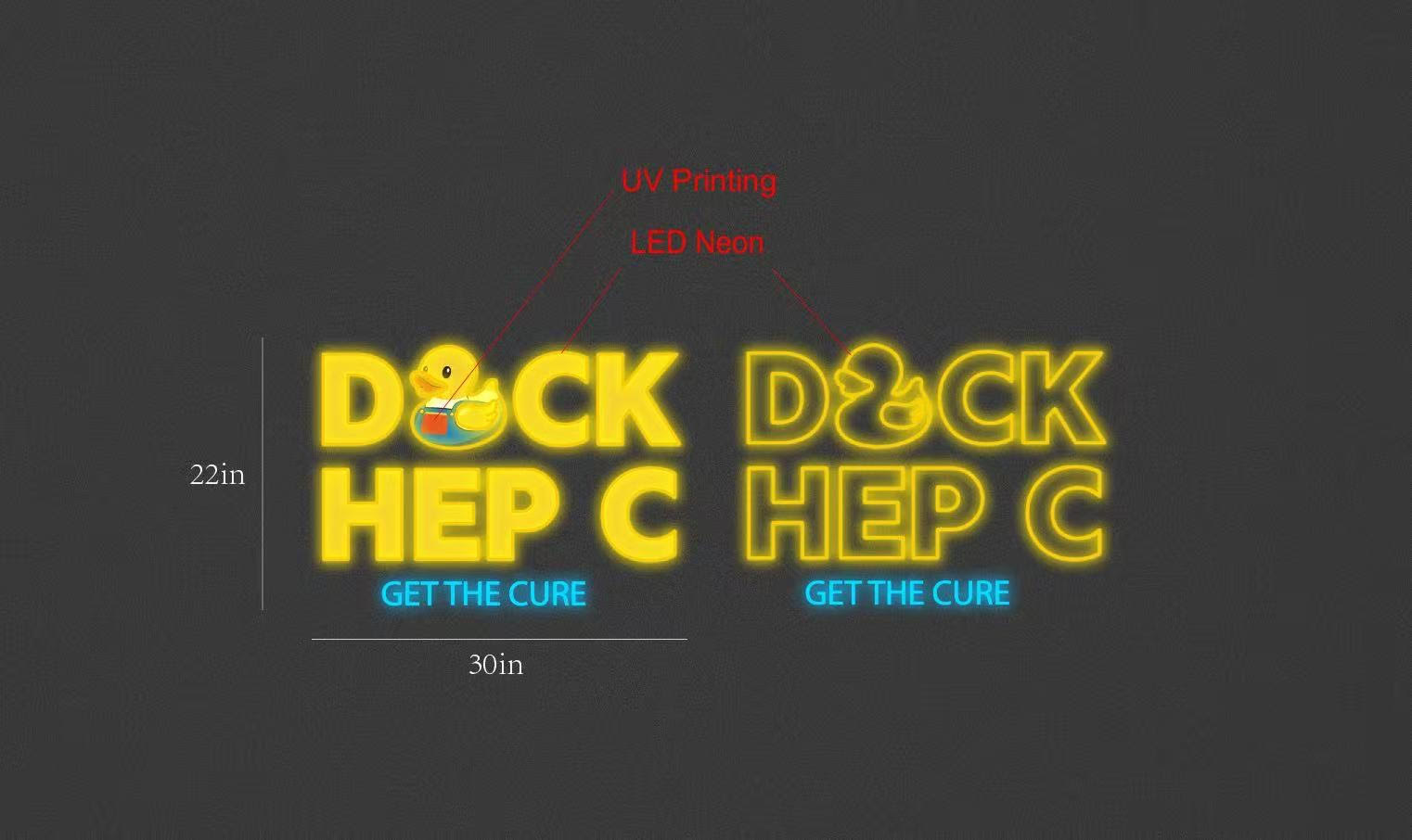 30inch wide x 22inch tall customized led neon sign inquiry