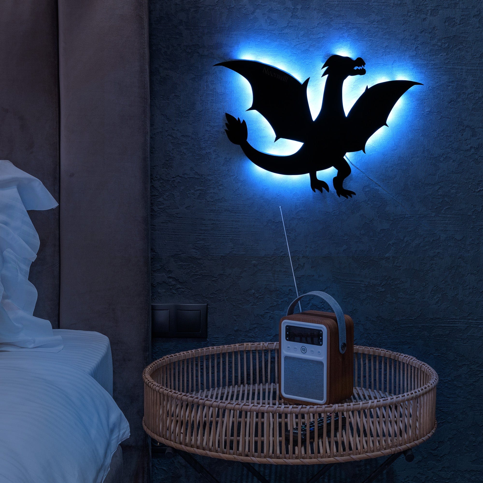 LED dragon walllight