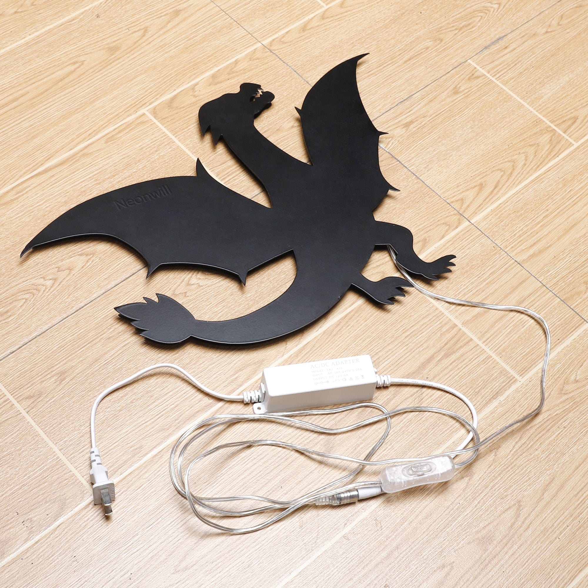 LED dragon walllight