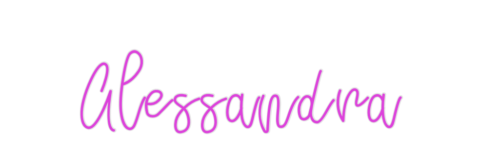 Custom Neon: Alessandra