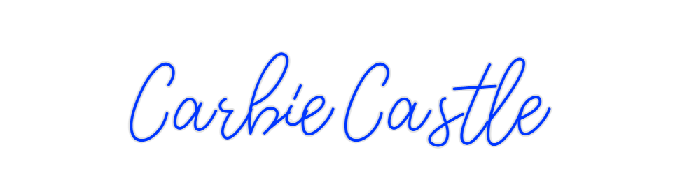 Custom Neon: Carbie Castle