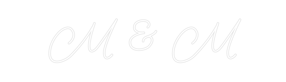 Design Your Own Sign M & M