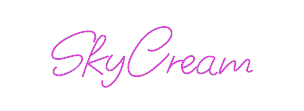 Design Your Own Sign SkyCream