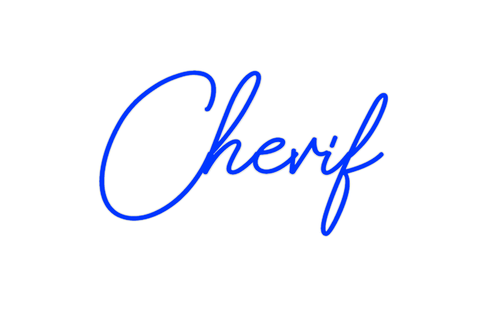 Design Your Own Sign Chérif