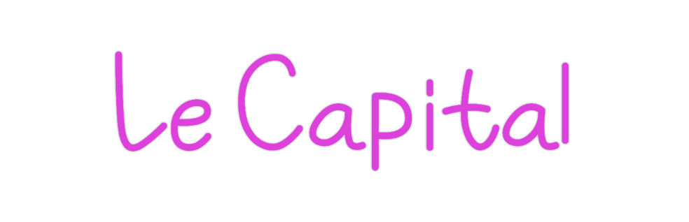 Design Your Own Sign Le Capital