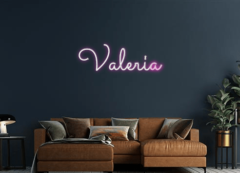 Design Your Own Sign Valeria